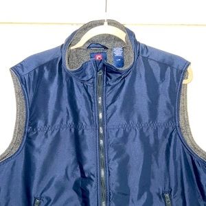 Mens Large Chaps Vest Navy